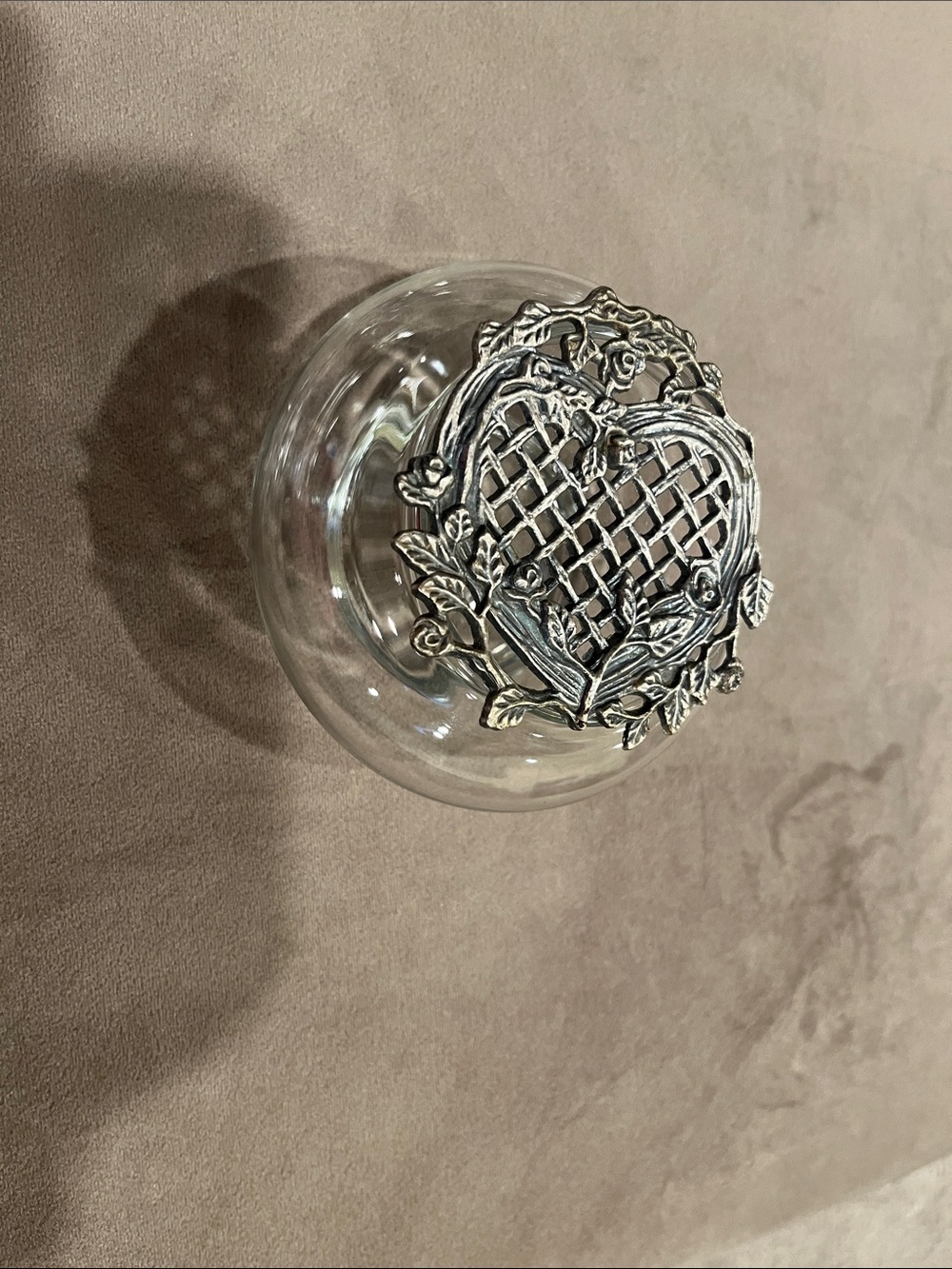 Vintage Squat Potpourri Jar